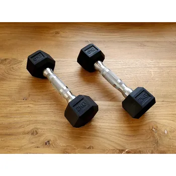 jednoruční činky 2x2kg HEXA