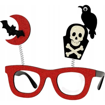 Karnevalová maska OKULARY MASKA PIRÁTA s Dekoracemi Netopýr a Lebka PIRÁT PIRÁTKA