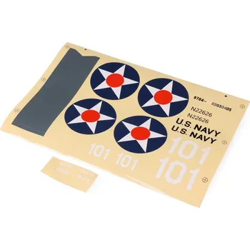 RC náhradní díl E-flite samolepky: SNJ-5/AT-6 Texan 1.5m