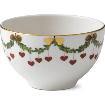 Royal Copenhagen Vánoční porcelánová miska Star Fluted Christmas 300 ml