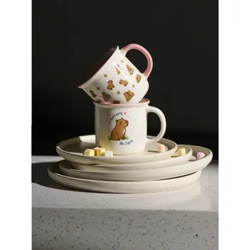 Sinsay - Hrnek s potiskem - hnědá - 439GX-88P - 439GX-88P-ONE