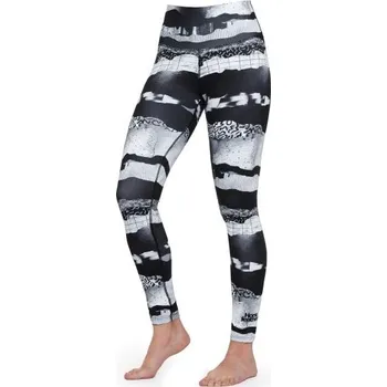 Dámské legíny Dámské sportovní legíny Horsefeathers CLARIS S Bílá, Černá