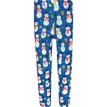 Dívčí legíny V-Mart, Dětské legíny Sněhuláci 110/116