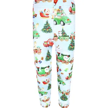 Dívčí legíny V-Mart, Dětské legíny Vánoční vláček 86/92