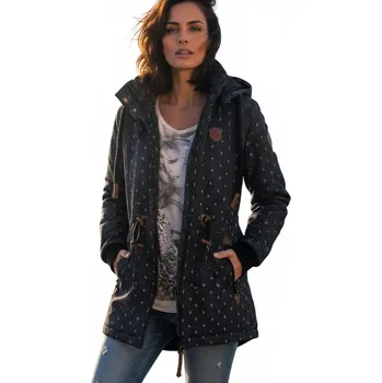 Dívčí bunda Made in China Dámská zimní parka VINTE tm modrá M