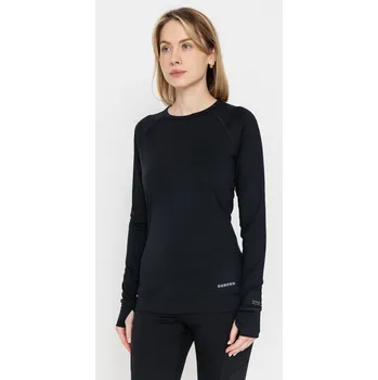 Dámské termoprádlo Burton Lightweight X Crew (true black) M, černá