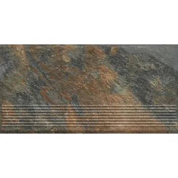 Ardis rust stopnica prosta struktura mat - schodovka 30x60 hnědá 167990