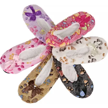 Dámské ponožky THERMO Dámské termo balerínky s beránkem vz. 42 Velikost: 38 - 42