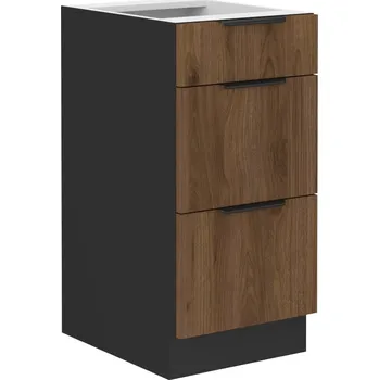 Komoda Šuplíky, šíře 40 cm Ořech