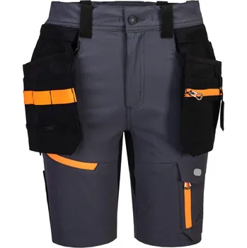 montérky PORTWEST Šortky EV444, odnímatelné kapsy POR-EV444MGR32 32 Šedá metal