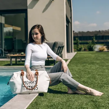 Přebalovací taška FREEON Taška Mummy Things Beige