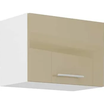 Šatní skříň Jedno-výklopná skříň, široká 50cm Cappuccino lesk