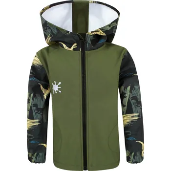 V-Mart, Chlapecká softshellová bunda Zelení dinosauři 98/104