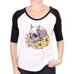 BLACK HEART Dámské triko Sweet Evil RG bílá - M