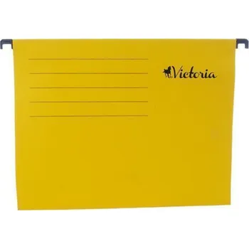 Victoria Závěsné zakládací desky A4 5 ks žluté