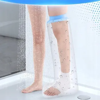 Voděodolný DO KOUPELE OCHRANIACZ NA GIPS NOGĘ 103 cm na rány DO KOUPELE
