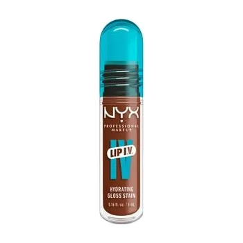 Rtěnka NYX Professional Makeup Lip I.V. Hydrating Gloss Stain Lesk na rty