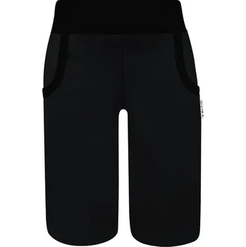 Chlapecké kraťasy V-Mart, Chlapecké černé bermudy (s gumou v pase) 134/140