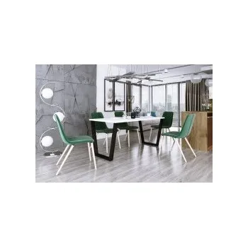 Jídelní stůl Jídelní stůl Cézar Bílá 138 cm 67 cm