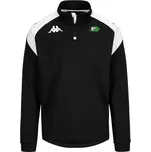 Kappa LOVATO mikina Dragon Rugby Sr černá-bílá M