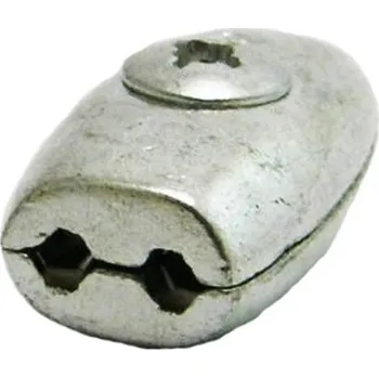 Horolezectví Svorka lanová 2 mm plochá