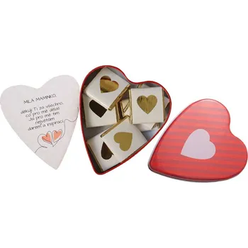 Čokoláda Čokolády v plechové krabičce srdce 55 g - pro maminku