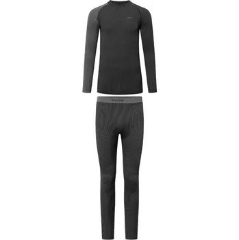 Set pánského termoprádla Pánské termoprádlo Viking MOUNTI MAN SET XXL Tmavě šedá, Šedá