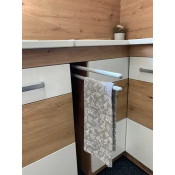 Držák kuchyňských utěrek Výsuvný držák na utěrky