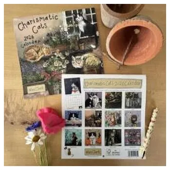 Kalendář Kalendarz 2026 ścienny Koty