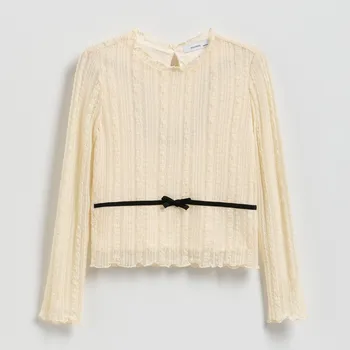 Reserved - Krajková halenka - tělová - 390FT-02X - 390FT-02X-146