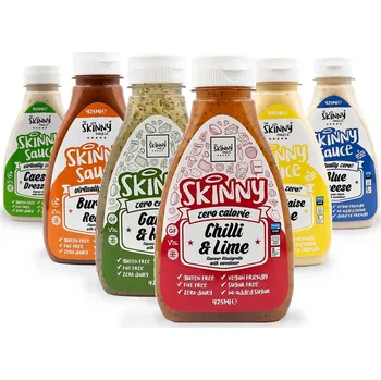 Omáčka Skinny Sauce Zero Calorie 425ml Red Thai Curry