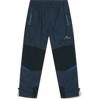 ZATEPLENÉ ZIMNÍ KALHOTY S FLEECEM NOVINKA Barva: Tmavě modrá, Velikost: 146