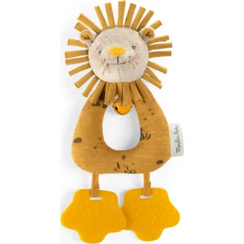 MOULIN ROTY Plyšové chrastítko lvíček