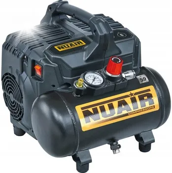 Kompresor BEZOLEJOVÝ KOMPRESOR 6L 8 BAR TLUMENÝ 59 DB 1 KM B2BE104NUA NUAIR