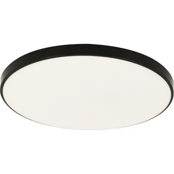 STRUHM Stropní Svítidlo minimalistický LED plochý DOWBOR 18W 27cm 4K IP44 černý