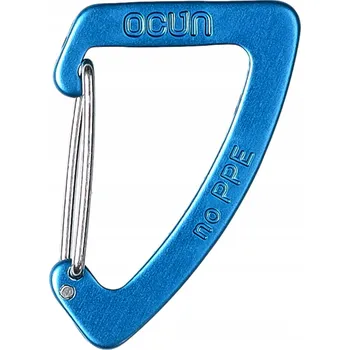Karabina na klíče Ocun Mini Carabiner modrá