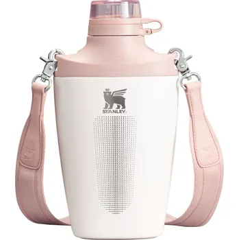 Termohrnek STANLEY Láhev/čutora na popruhu The Stanley Cross Bottle 680 ml/23oz Rose Quartz