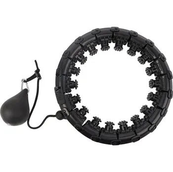 Hula hoop s masážními cvočky + závaží