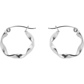 Náušnice franco bene Deformované náušnice - stříbrné | 1457