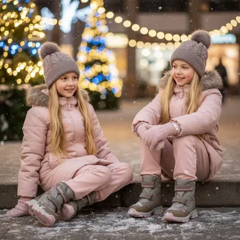 Dívčí tenisky Protetika - zimné topánky s membránou PRO-TEX KALA grey Veľkosť: 31