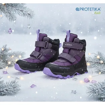 Dívčí tenisky Protetika - zimní boty s membránou PRO-TEX ASTRA purple Veľkosť: 29