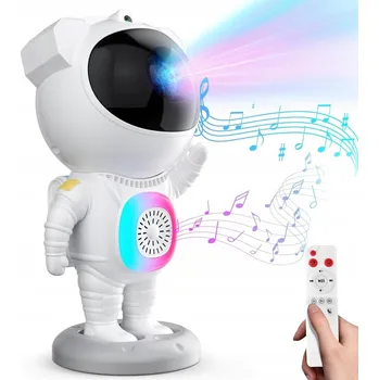 Noční světlo PROJEKTOR NOČNÍ OBLOHY NOČNÍ LAMPA ASTRONAUT PRO DĚTI VESMÍRNÝ PROJEKTOR S DÁLKOVÝM OVLÁDÁNÍM