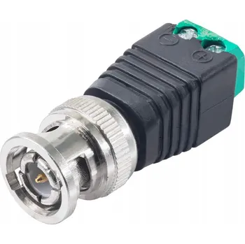 Zabezpečení domácnosti UTP konektor na BNC Akyga AK-SC-15 černý