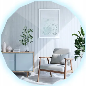 Zrcadlo Elegantní Zrcadlo s LED Ambientním Osvětlením do Obývacího Pokoje, Kanceláře nebo Ložnice