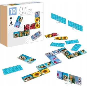 Desková hra Společenská hra Domino Mix Silver Alexander