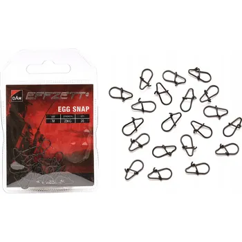 Obratlík s karabinkou Dam Effzett Egg Snap L