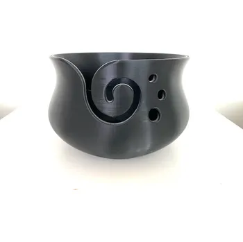 Miska na velké klubíčko černá