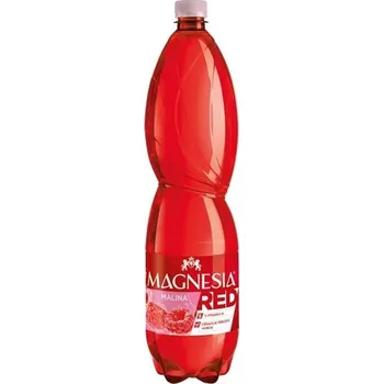 Voda Ochucená voda Magnesia RED, malina,1,5 l, bal=6 ks