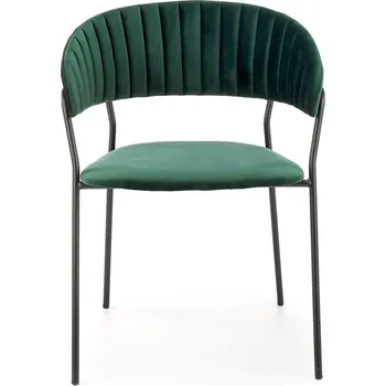 Jídelní židle Moderní jídelní židle Halmar K426 tmavě zelená (1p=4szt)