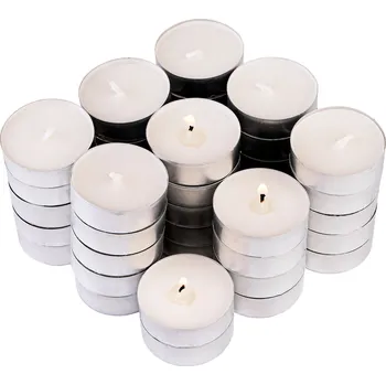 Svíčka OHŘÍVAČE ČAJOVÉ SVÍČKY NEPARFÉMOVANÉ 100 KS